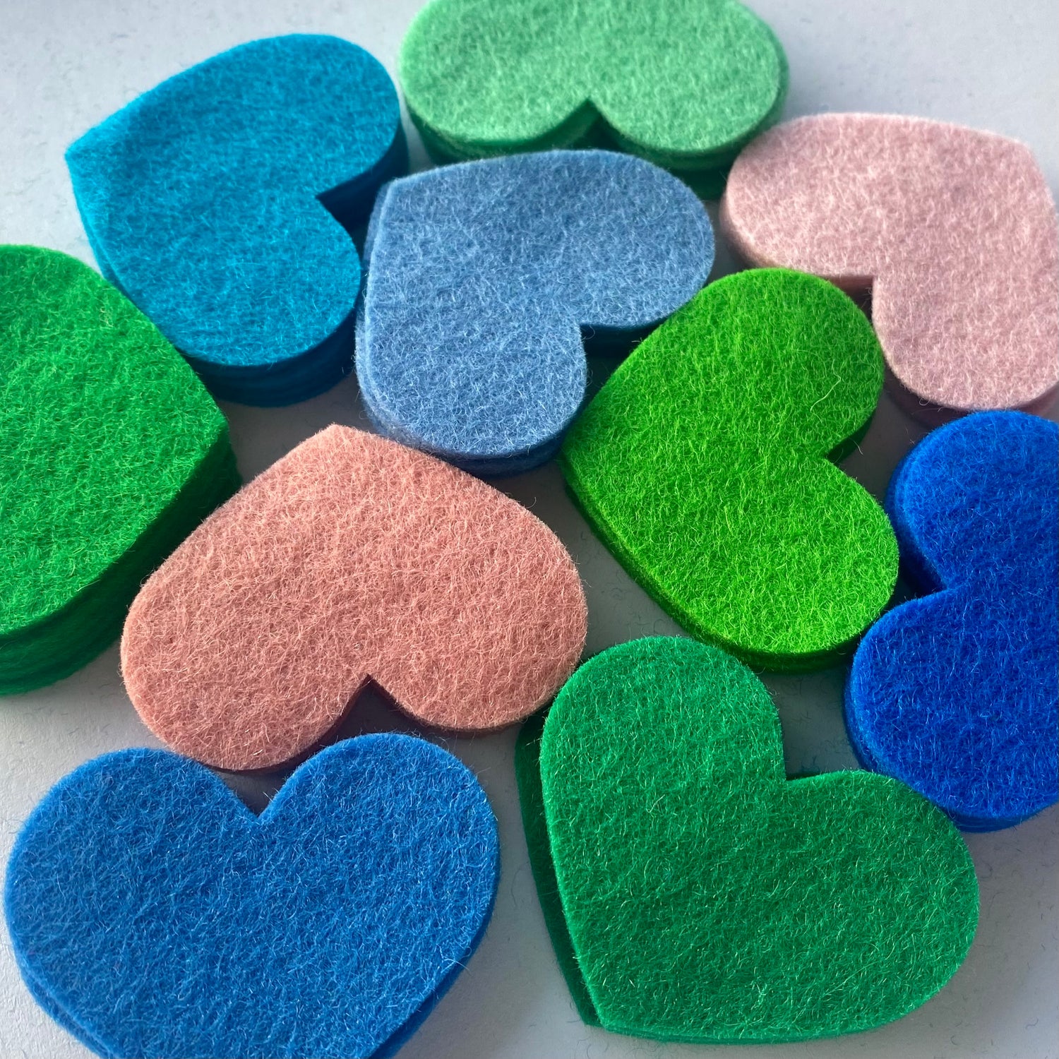 Pre-Cut Hearts (50)