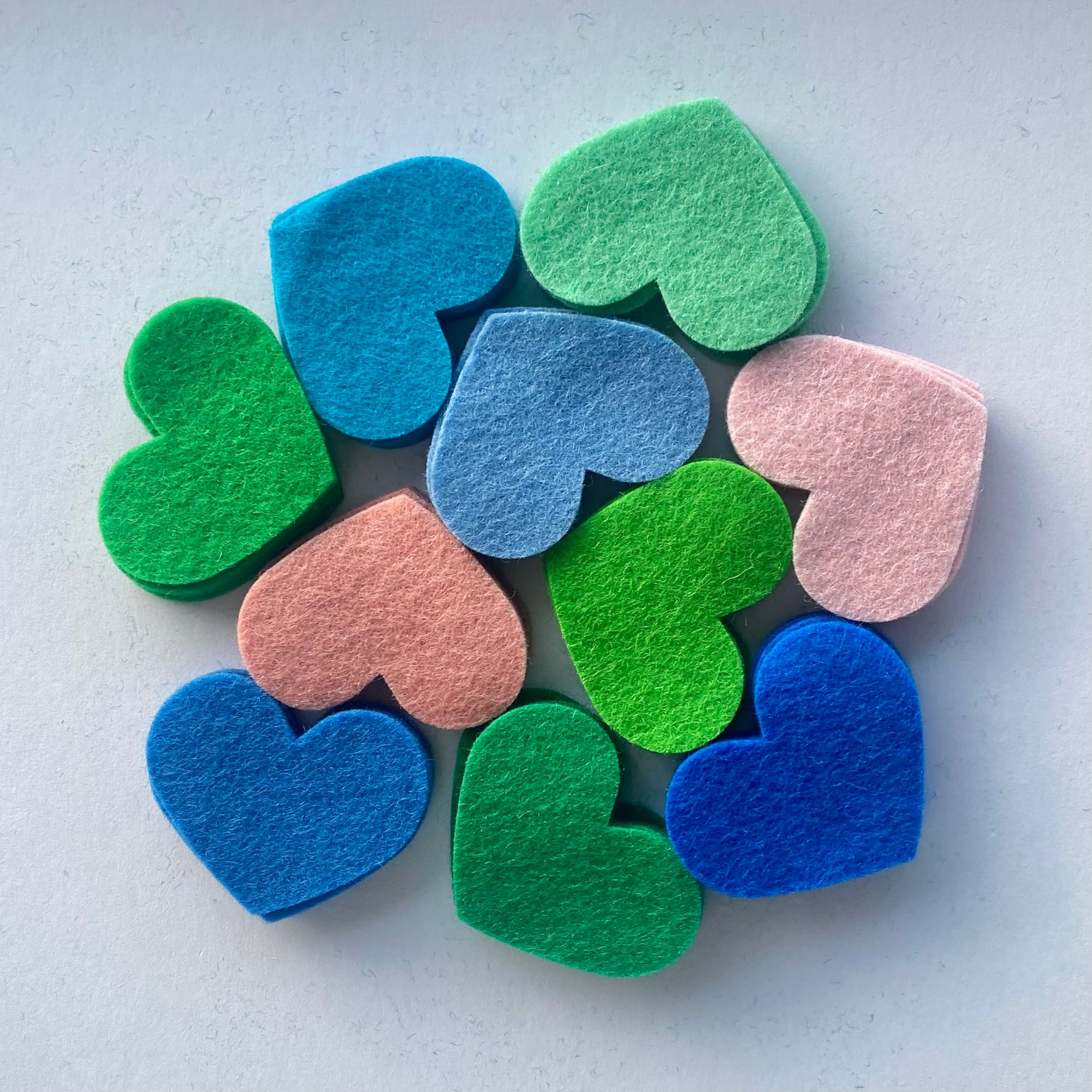 Pre-Cut Hearts (50)