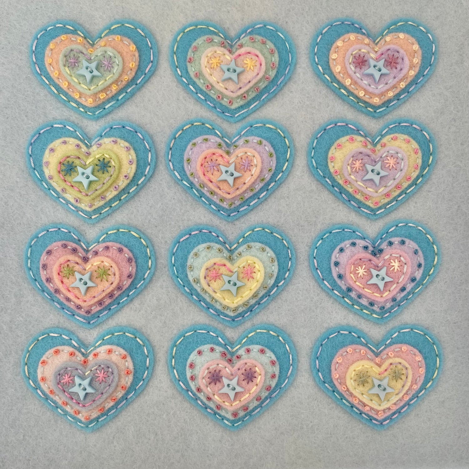 Framed Heart Art
