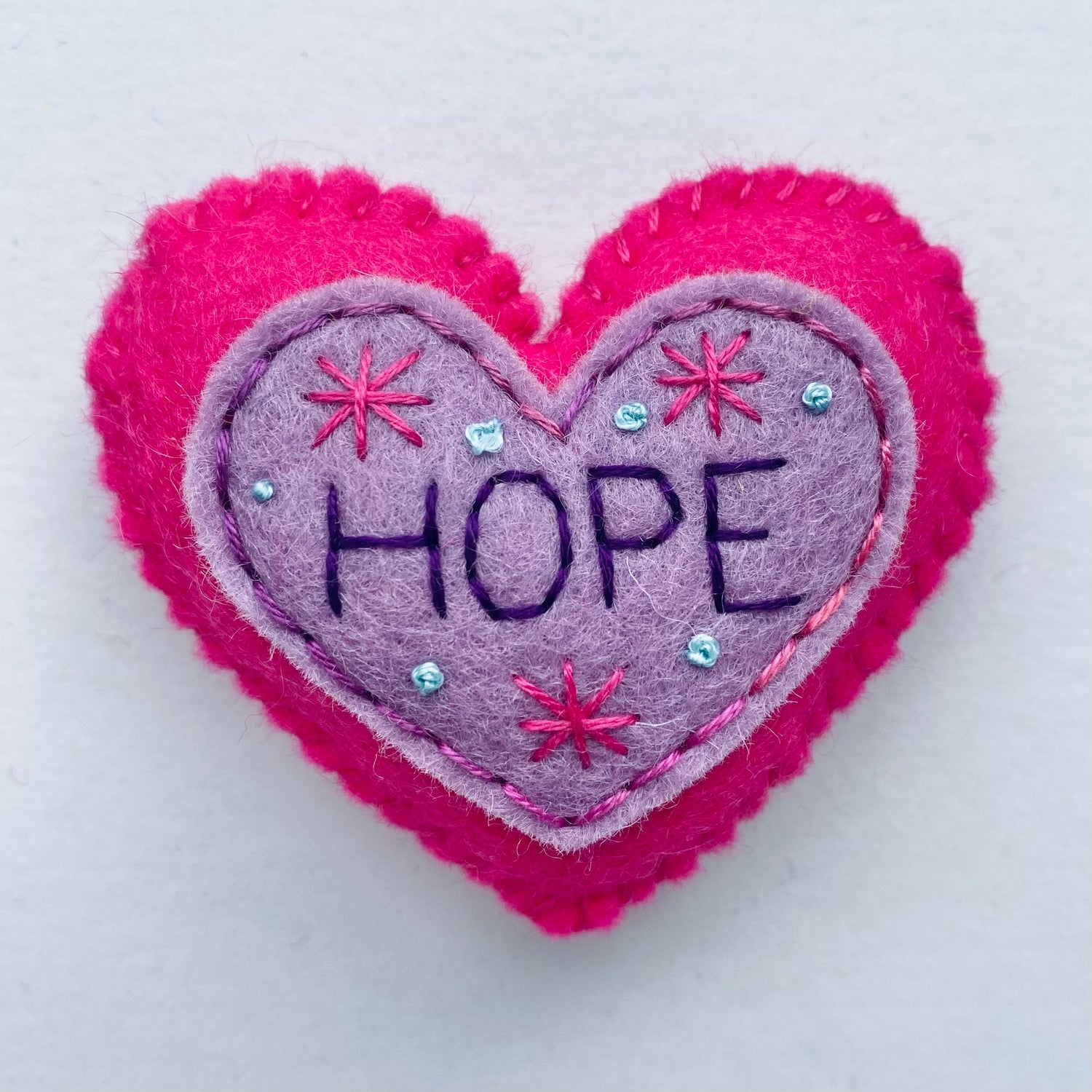 Pocket Heart - HOPE (6cm)
