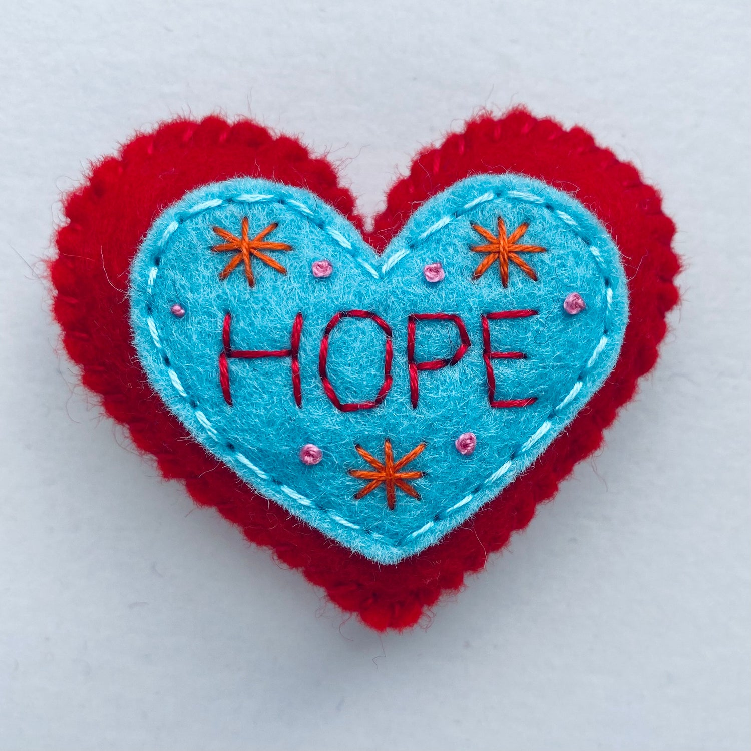 Pocket Heart - HOPE (6cm)