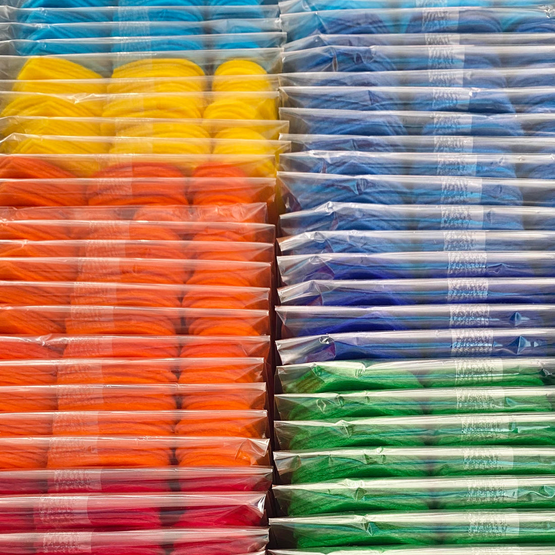Pre-Cut Hearts (50) - Single Colour