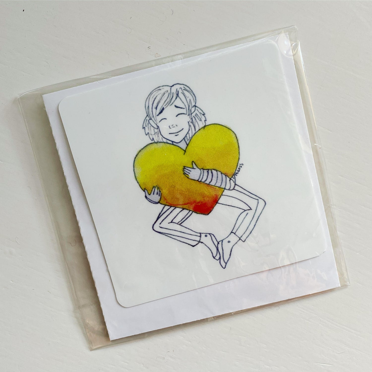 Hold My Heart Sticker