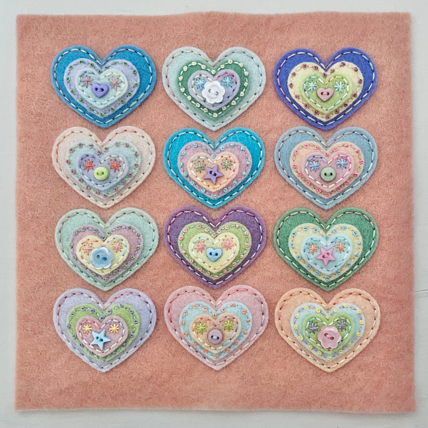 Framed Heart Art