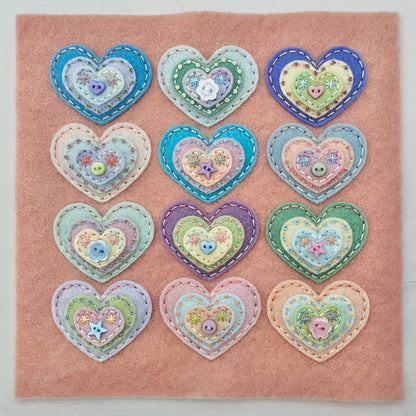 Framed Heart Art