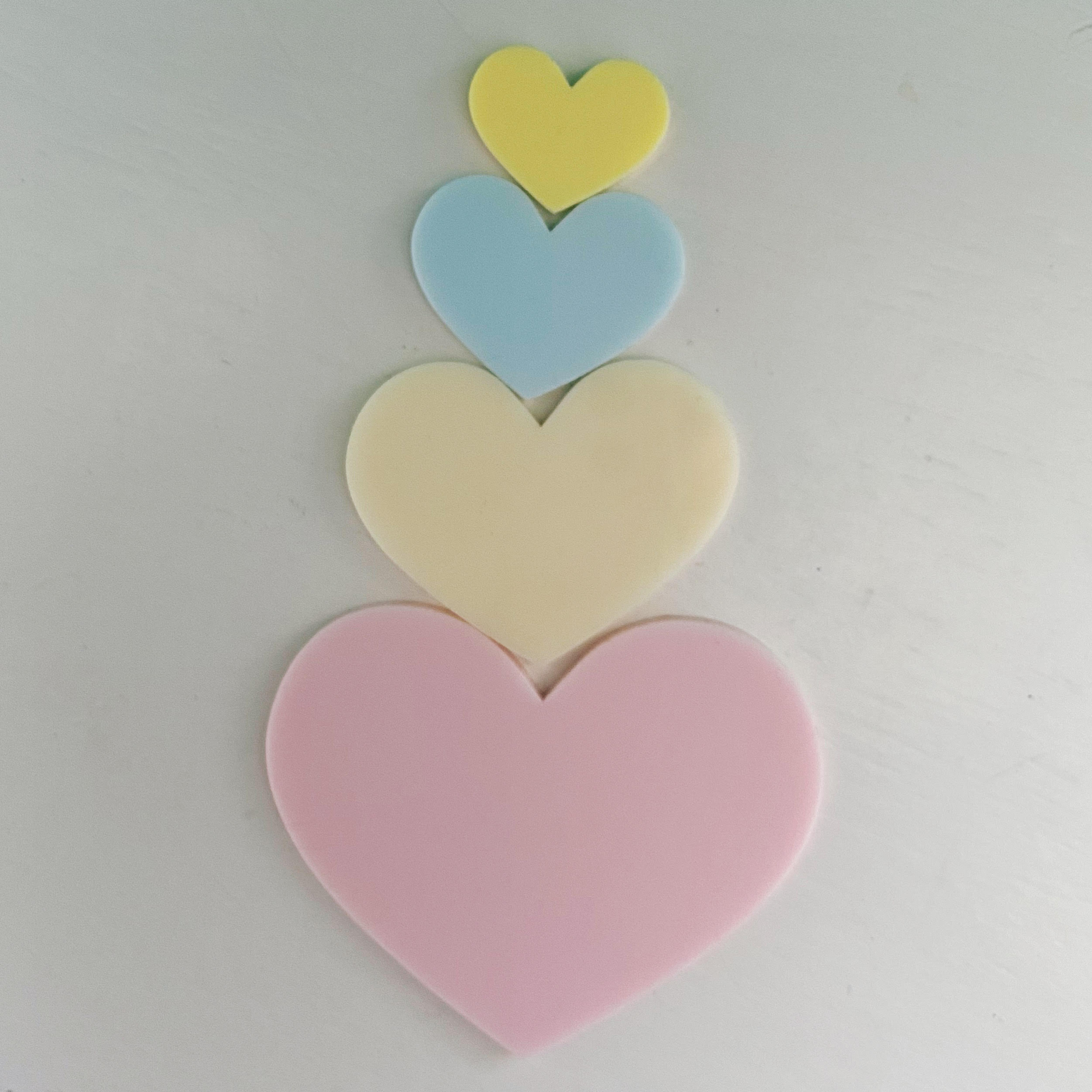 Templates - Set of Four Acrylic