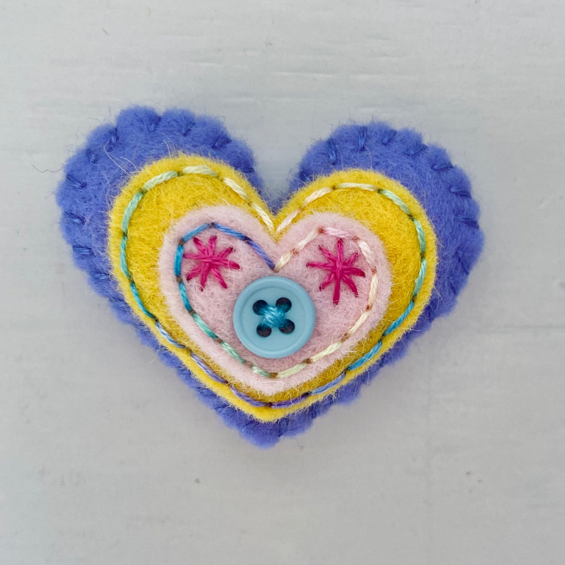 Pocket Heart with 3 Layers (4.5cm)