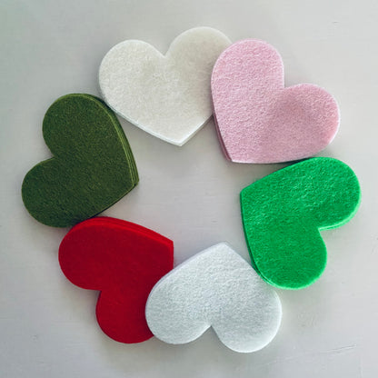 Pre-Cuts for Layered or Multi-Sized Hearts