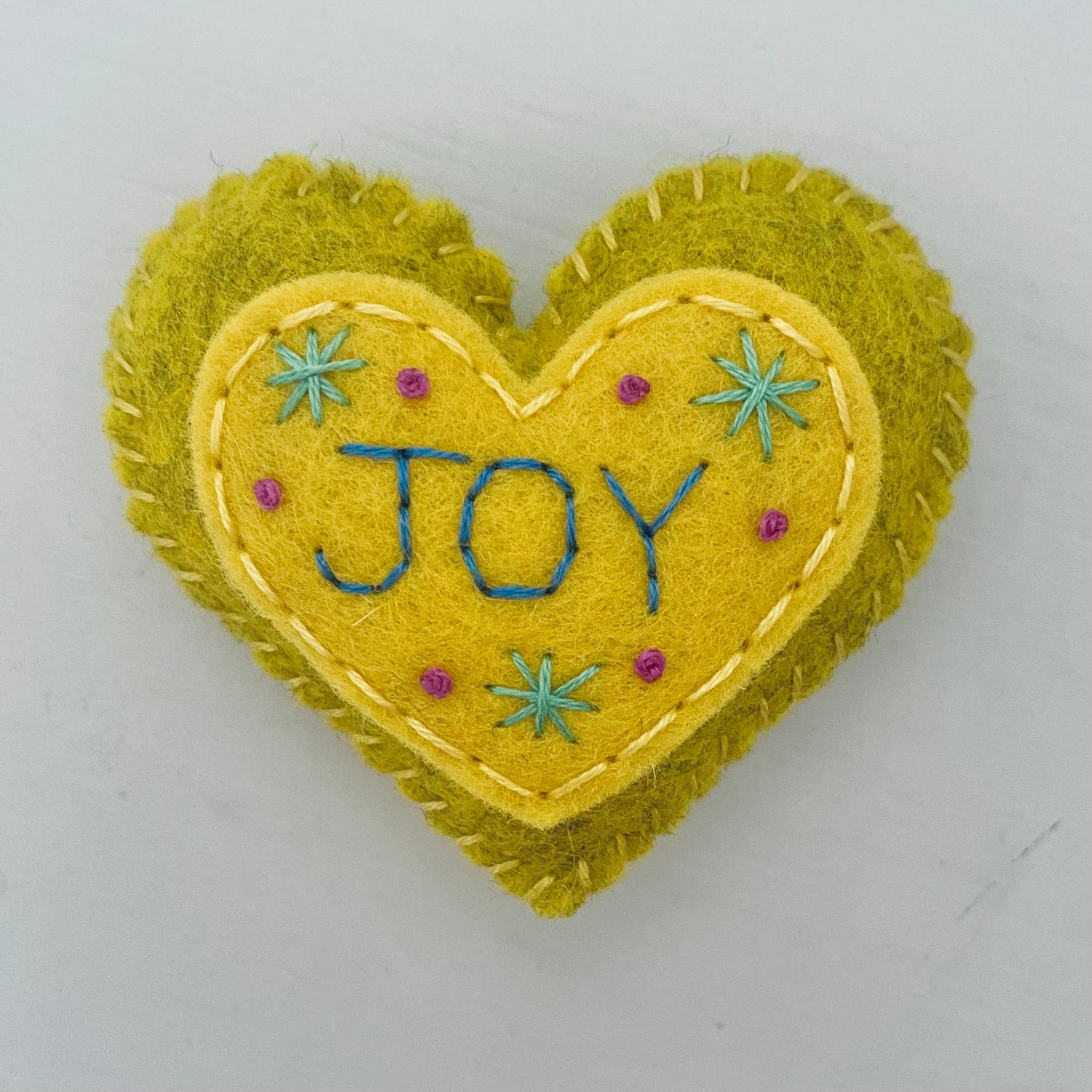 Pocket Heart with Word (6cm)
