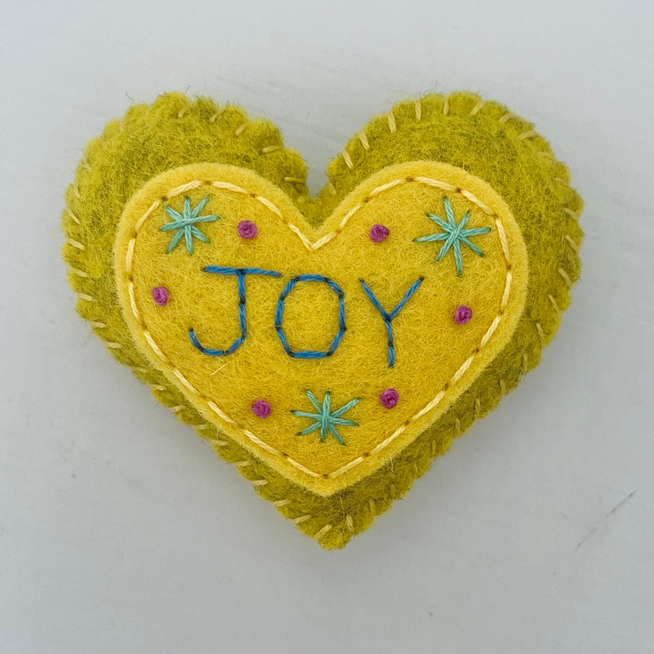 Pocket Heart with Word (6cm)