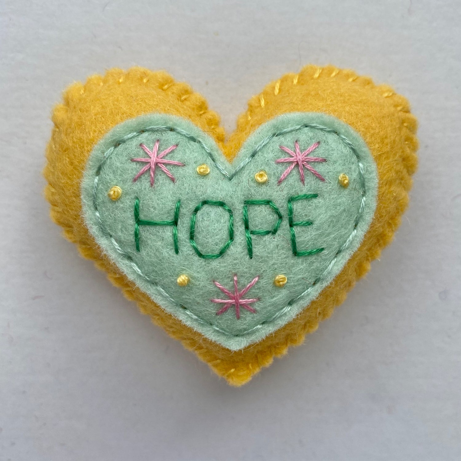 Pocket Heart - HOPE (6cm)