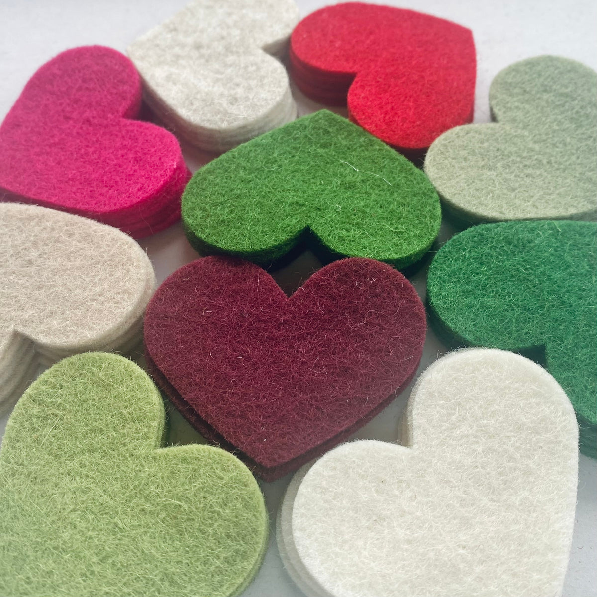 Pre-Cut Hearts (50)