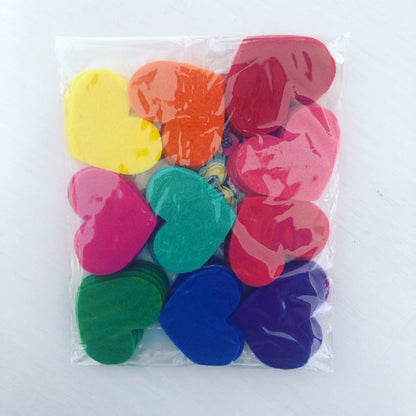 50 Pre-Cut Hearts - CLASSIC FAVOURITES