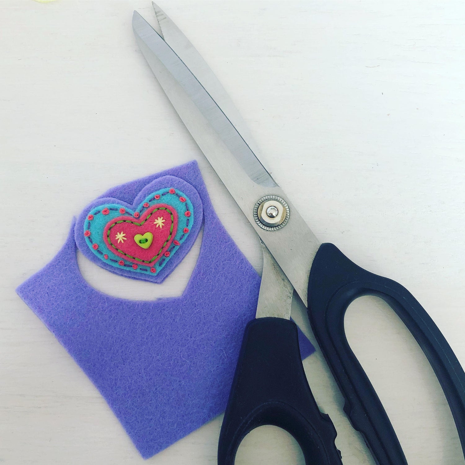 Instructions - Embellished Hearts