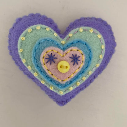 Pocket Heart with 4 Layers (6cm)