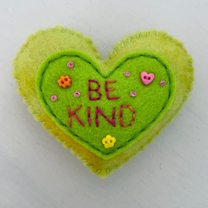 Pocket Heart with Word (6cm)